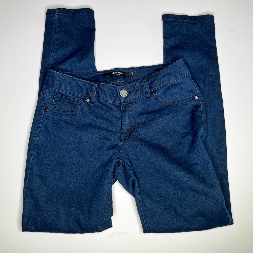 BoomBoom Jeans Lightweight Dark Wash Pants 5